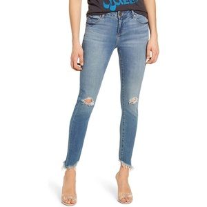 Cropped Ankle Fray Jean - great condition